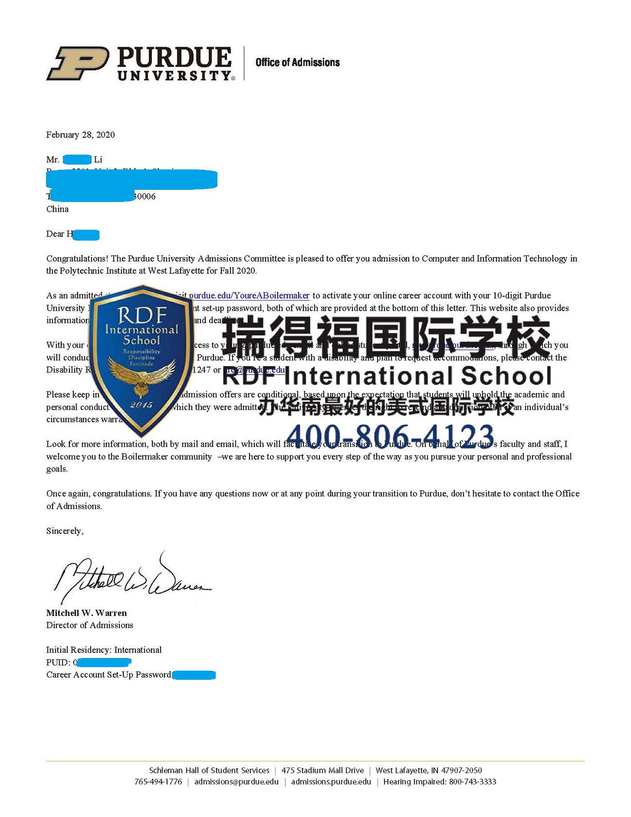 深圳瑞得福学校 RDFIS