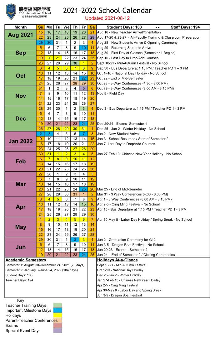 深圳瑞得福学校 RDFIS